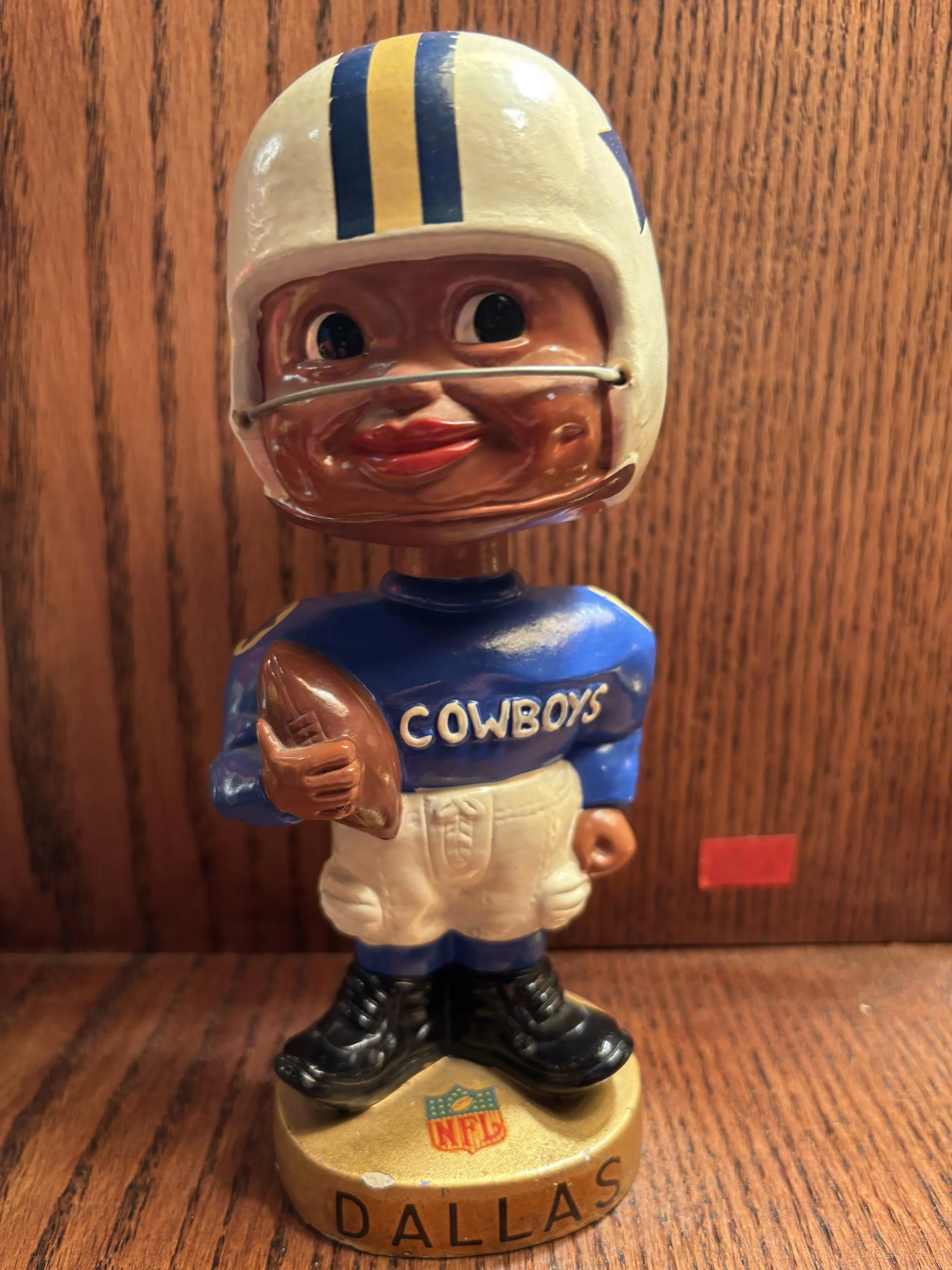 Dallas Cowboys Black Player Nodder - Near Mint Minus