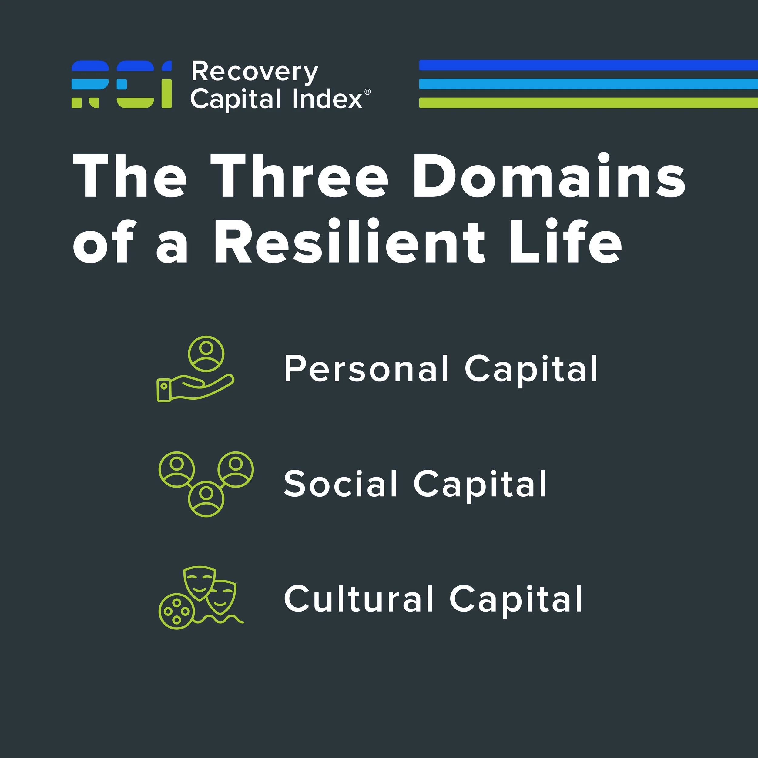 The Three Domains of a Resilient Life