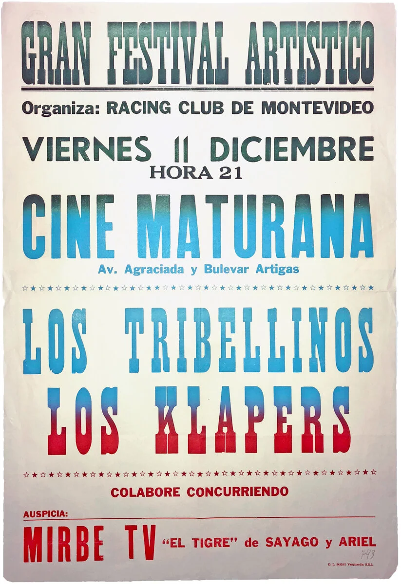 Afiche Callejero Street Poster 1981
