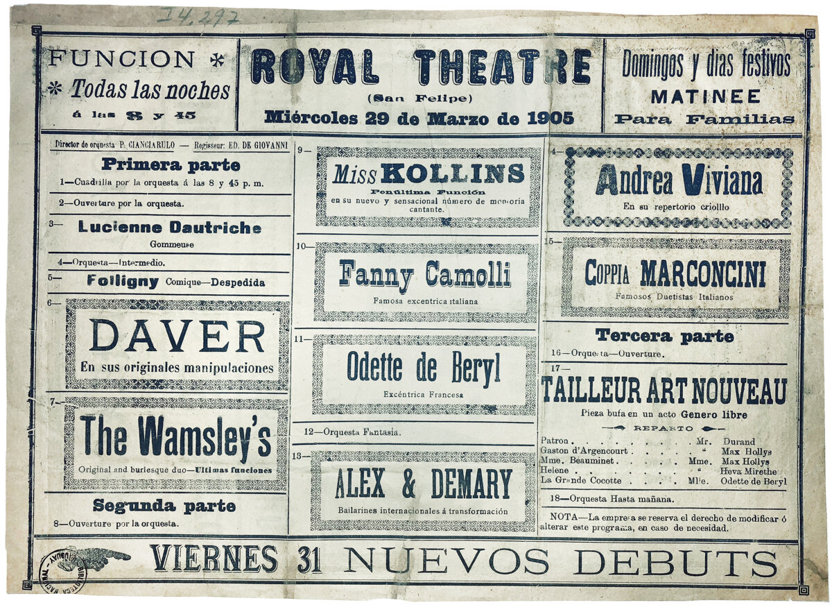 Programa Program 1905