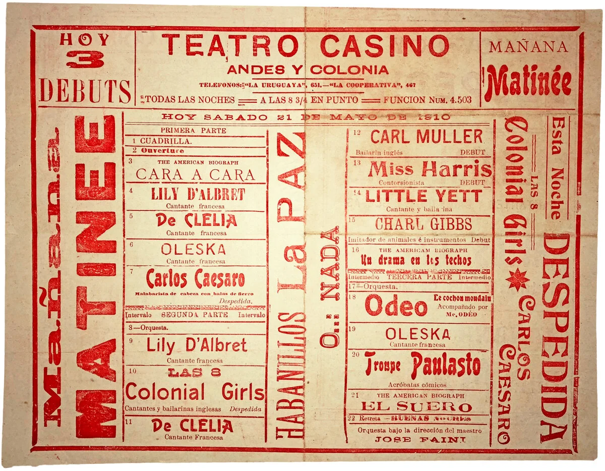 Programa Program 1910