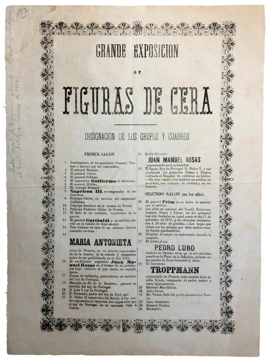 Volante Flyer Circa 1850