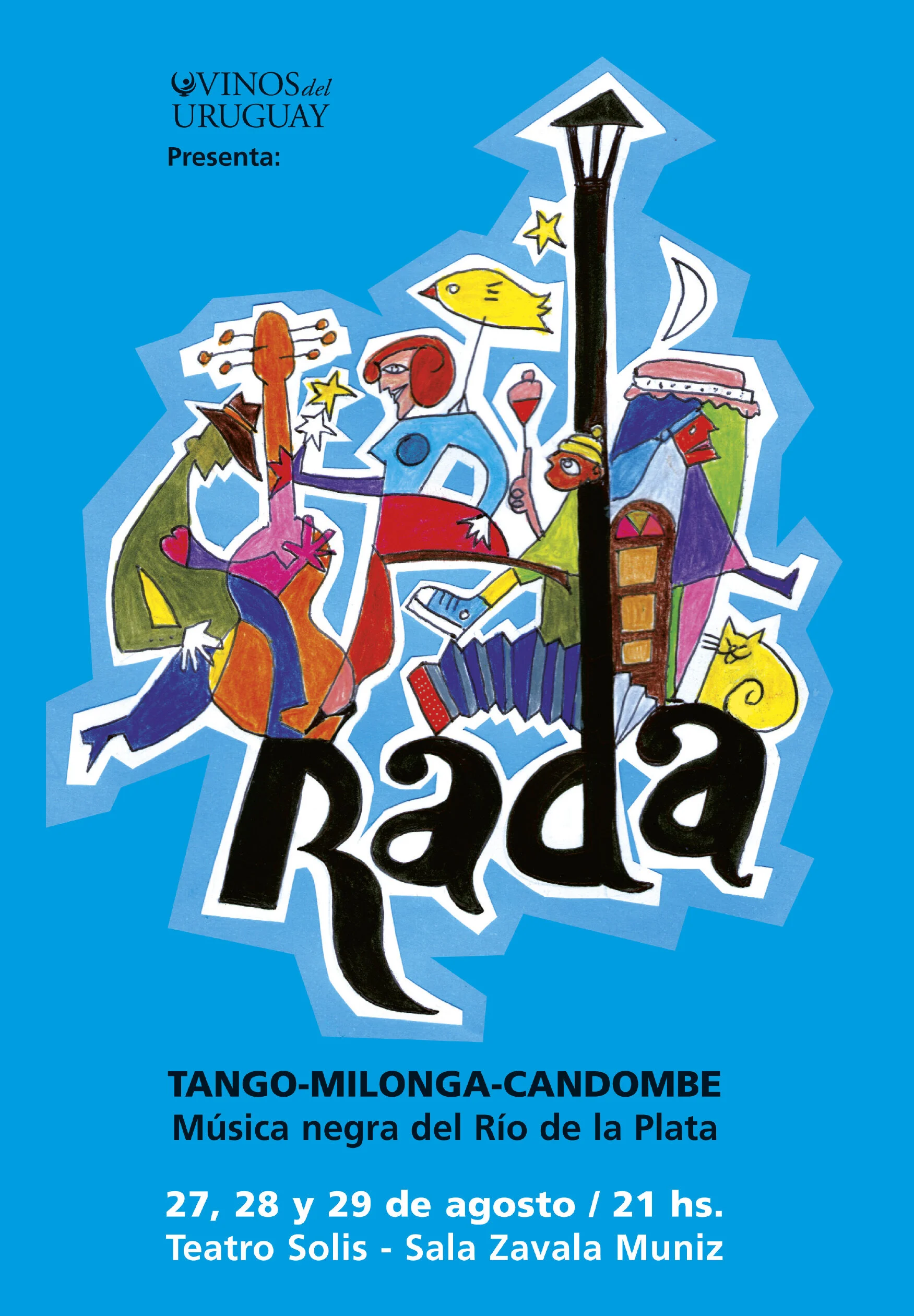 Rubén Rada, Tango-Milonga-Candombe  Show Maca 2012