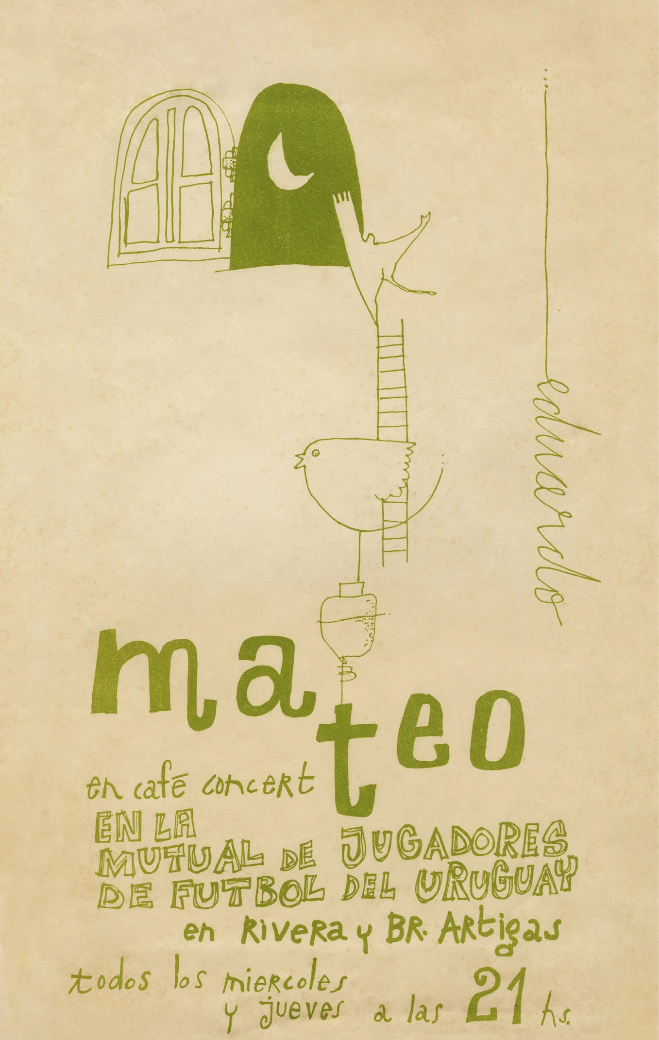 Espectáculo Eduardo Mateo Musica · Music Maca 1985