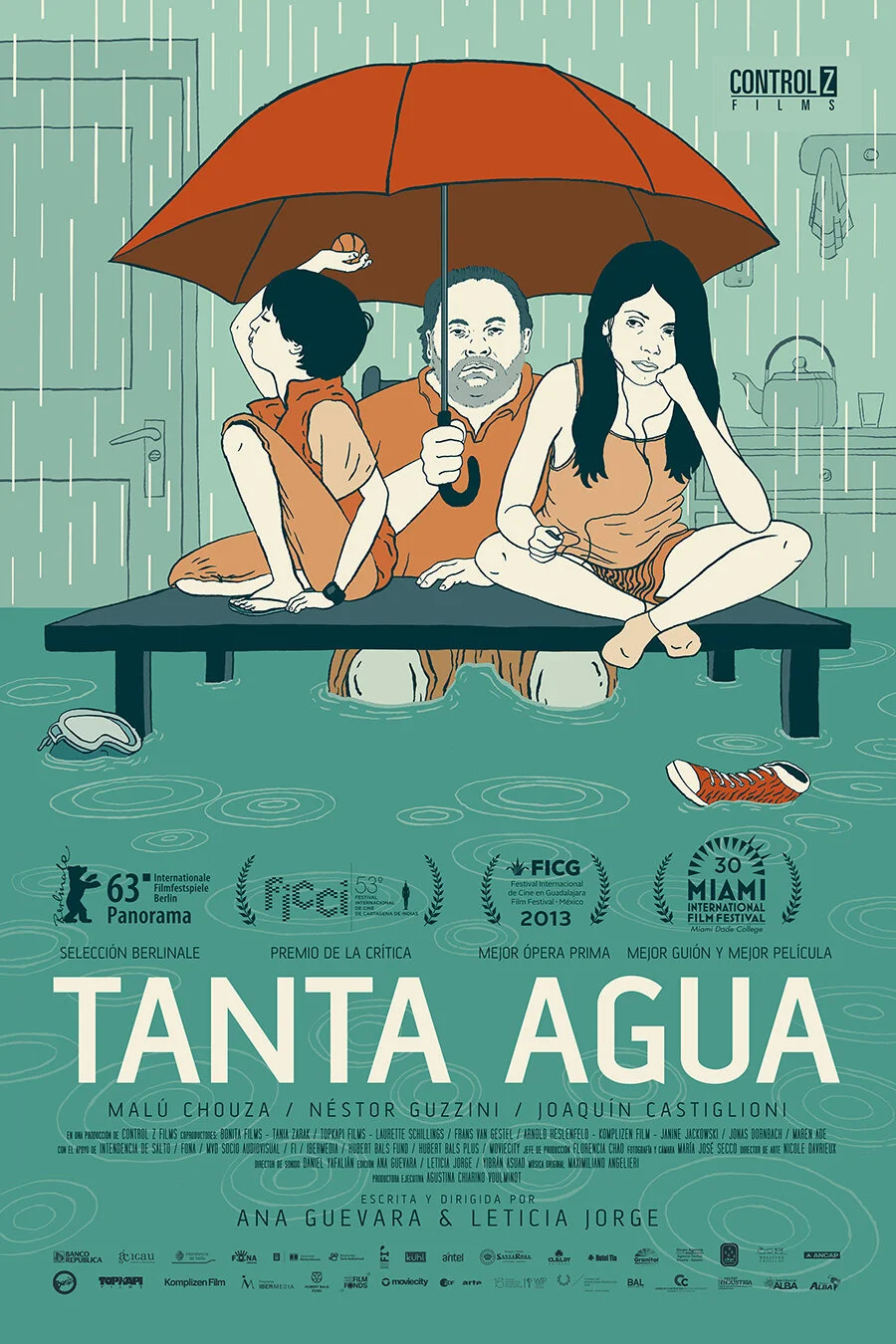 Tanta Agua Película · Movie Luis Bellagamba 2013