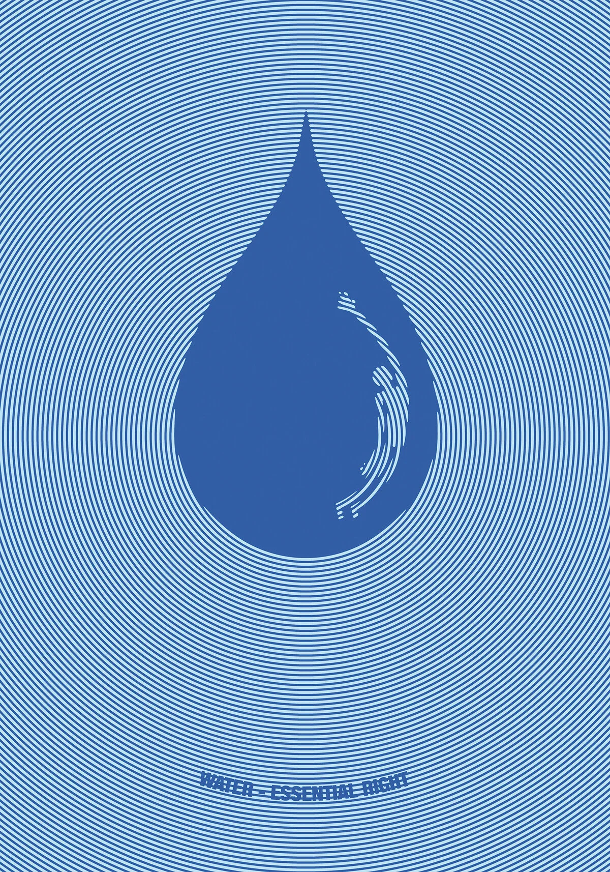 Derecho Esencial del Agua Exhibición de Afiches Poster Exhibition Eduardo Davit 2019