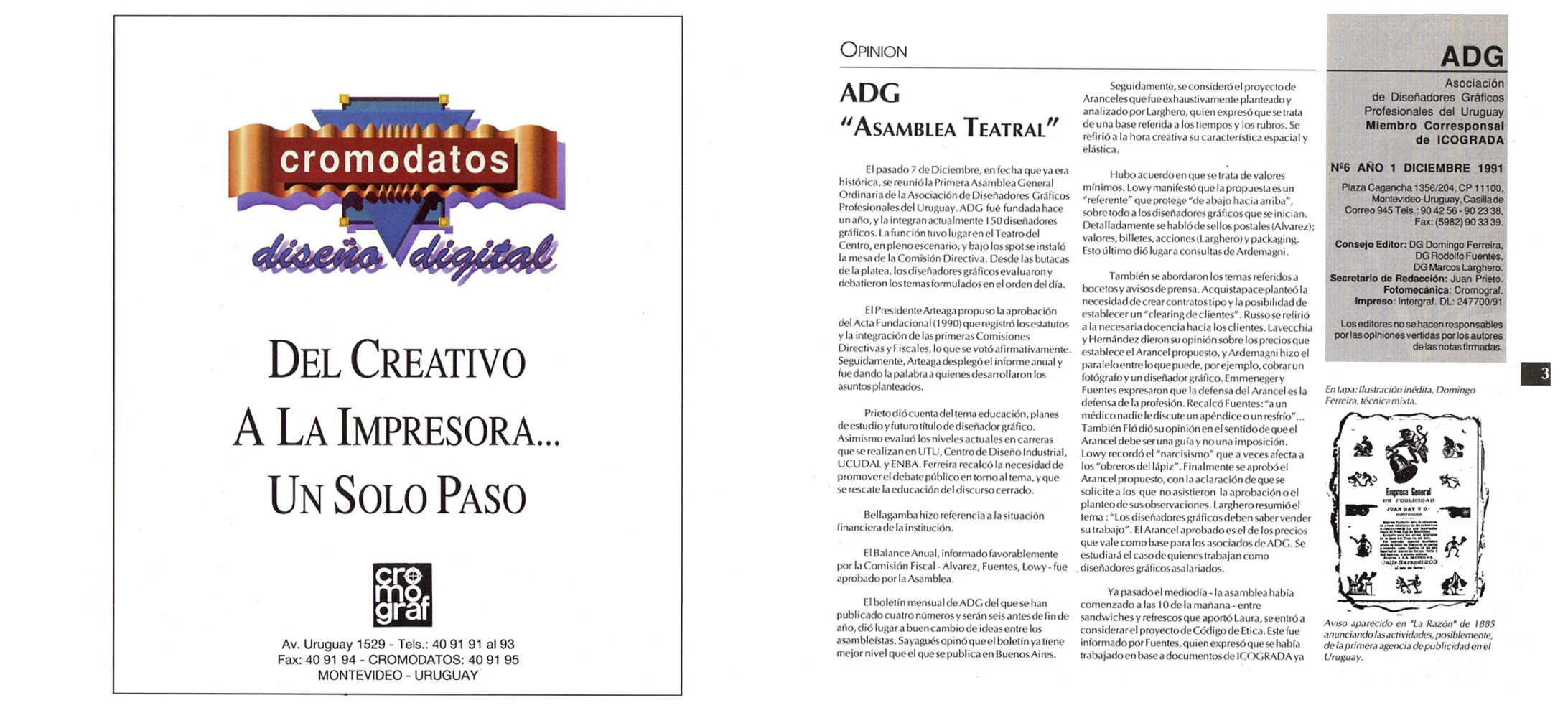 Nº6 · Diciembre · December · 1991