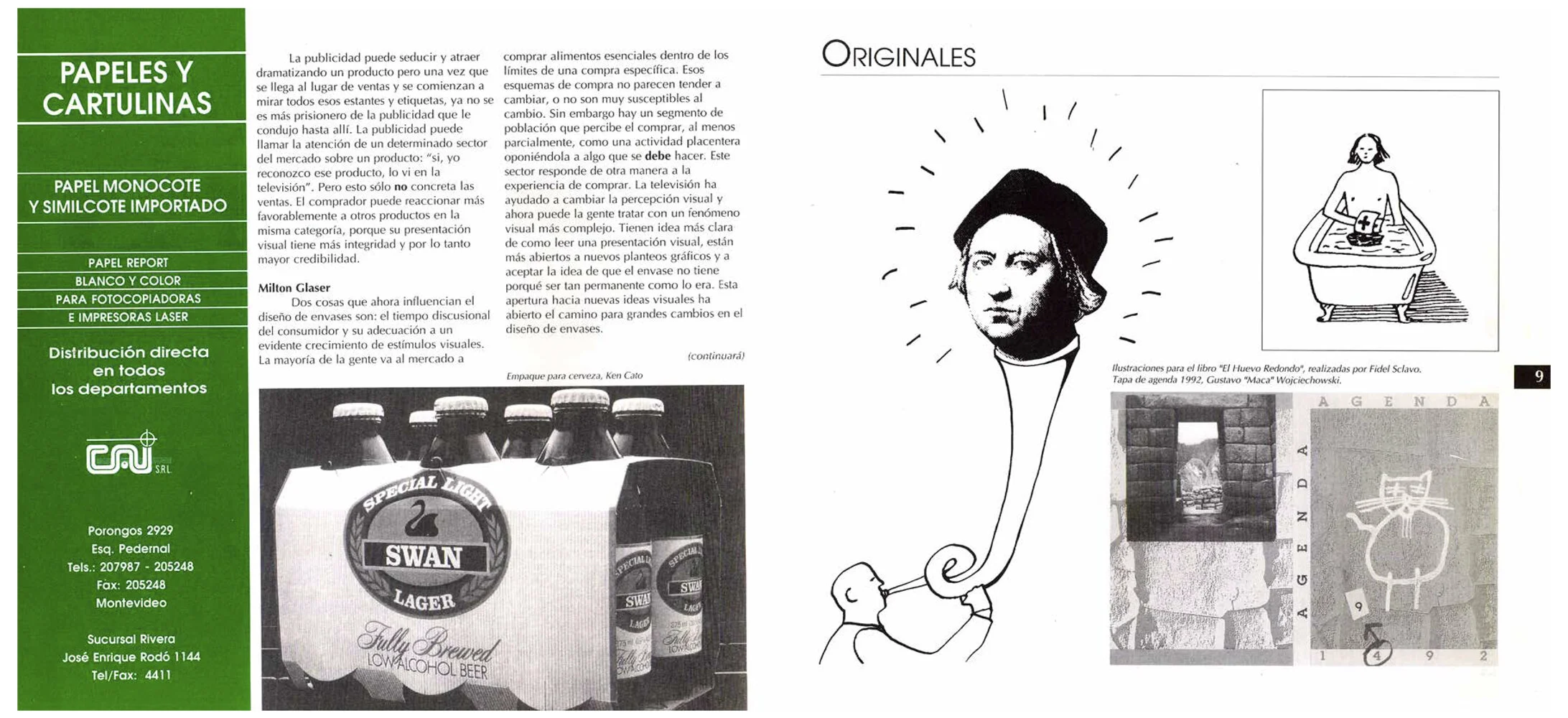 Nº9 · Setiembre · September · 1992