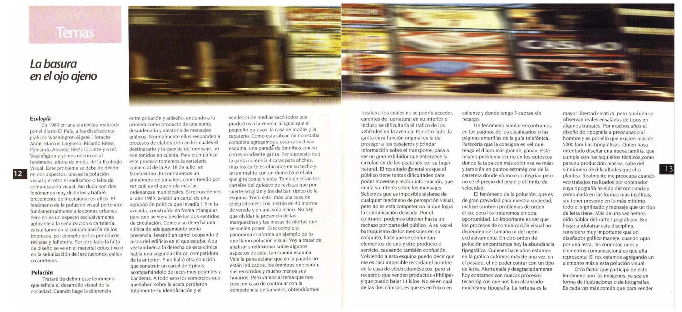 Nº13 · Agosto · August · 1993