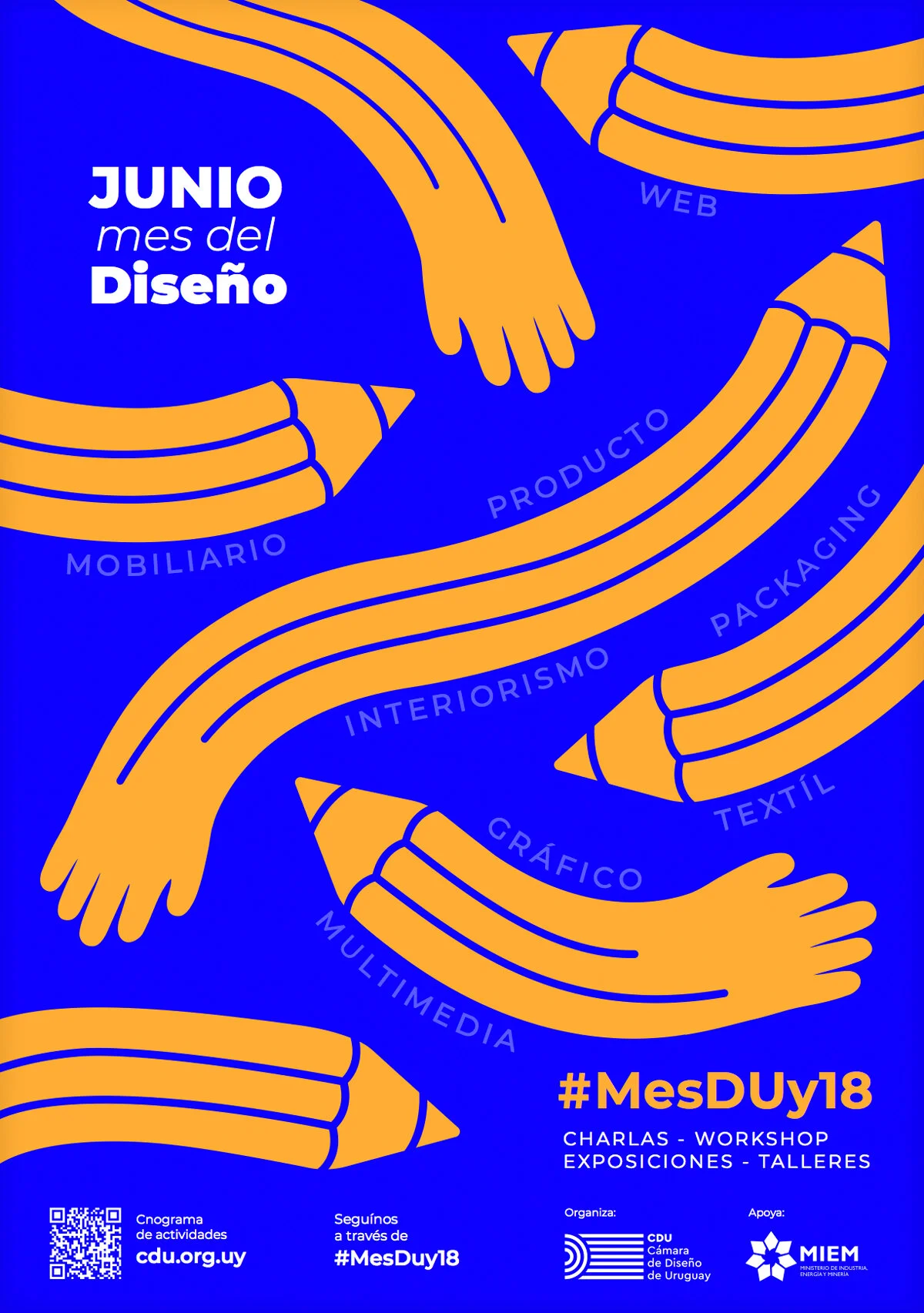 Mesduy18 Evento de Diseño Gráfico  
Graphic Design Event P!mba 2018