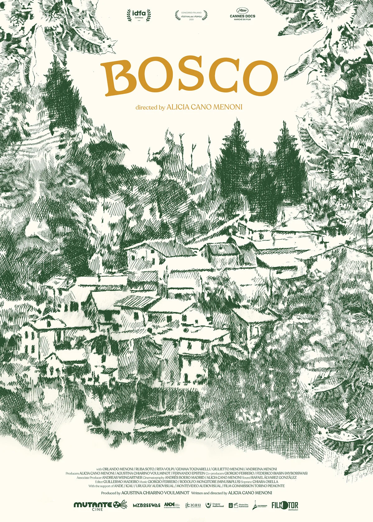 Bosco Película · Movie Ilustración: Elián Stolarsky Diseño: Estudio Clave 2020