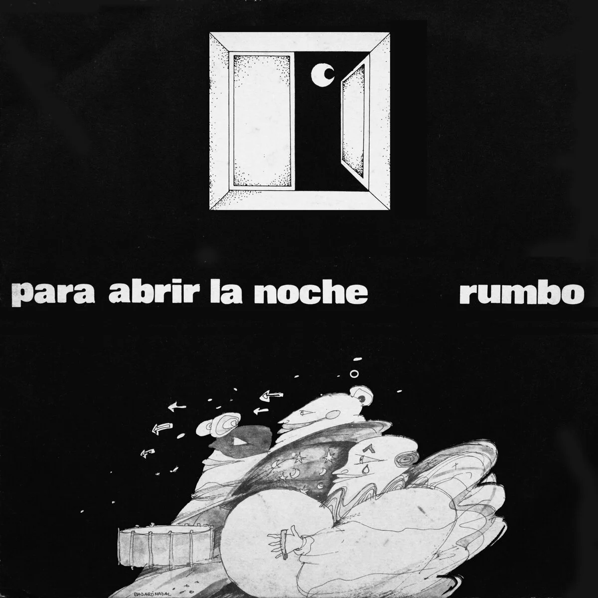 Para Abrir la Noche LP Rumbo Enrique Badaró Nadal 1980