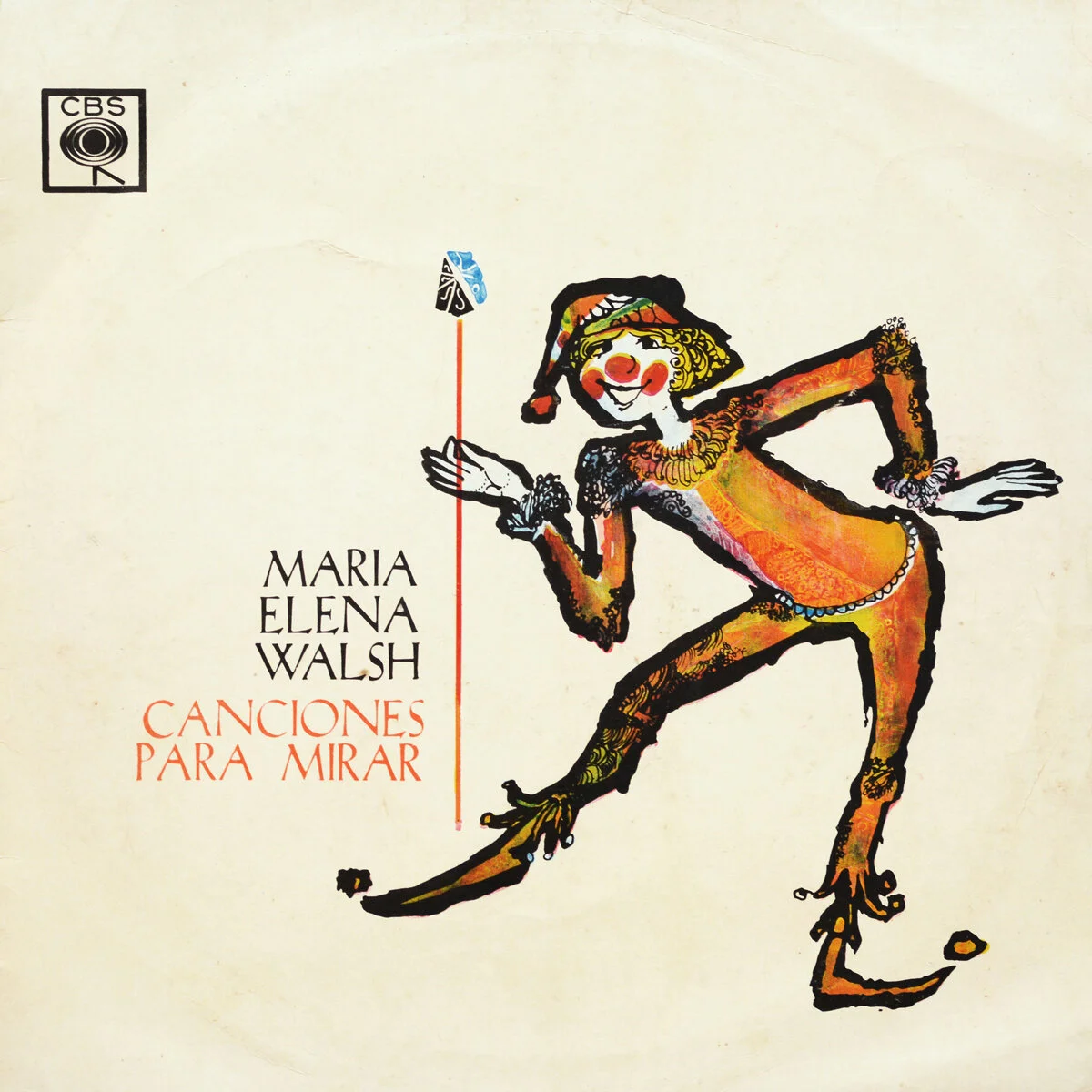 Canciones para Mirar LP María Elena Walsh Imprenta As 1971