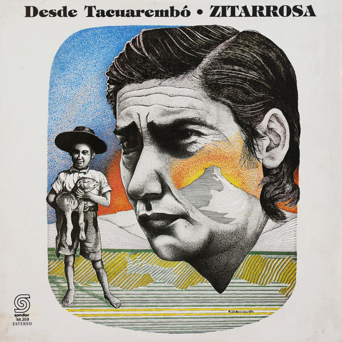 Desde Tacuarembó LP Alfredo Zitarrosa Pablo Benavidez 1984