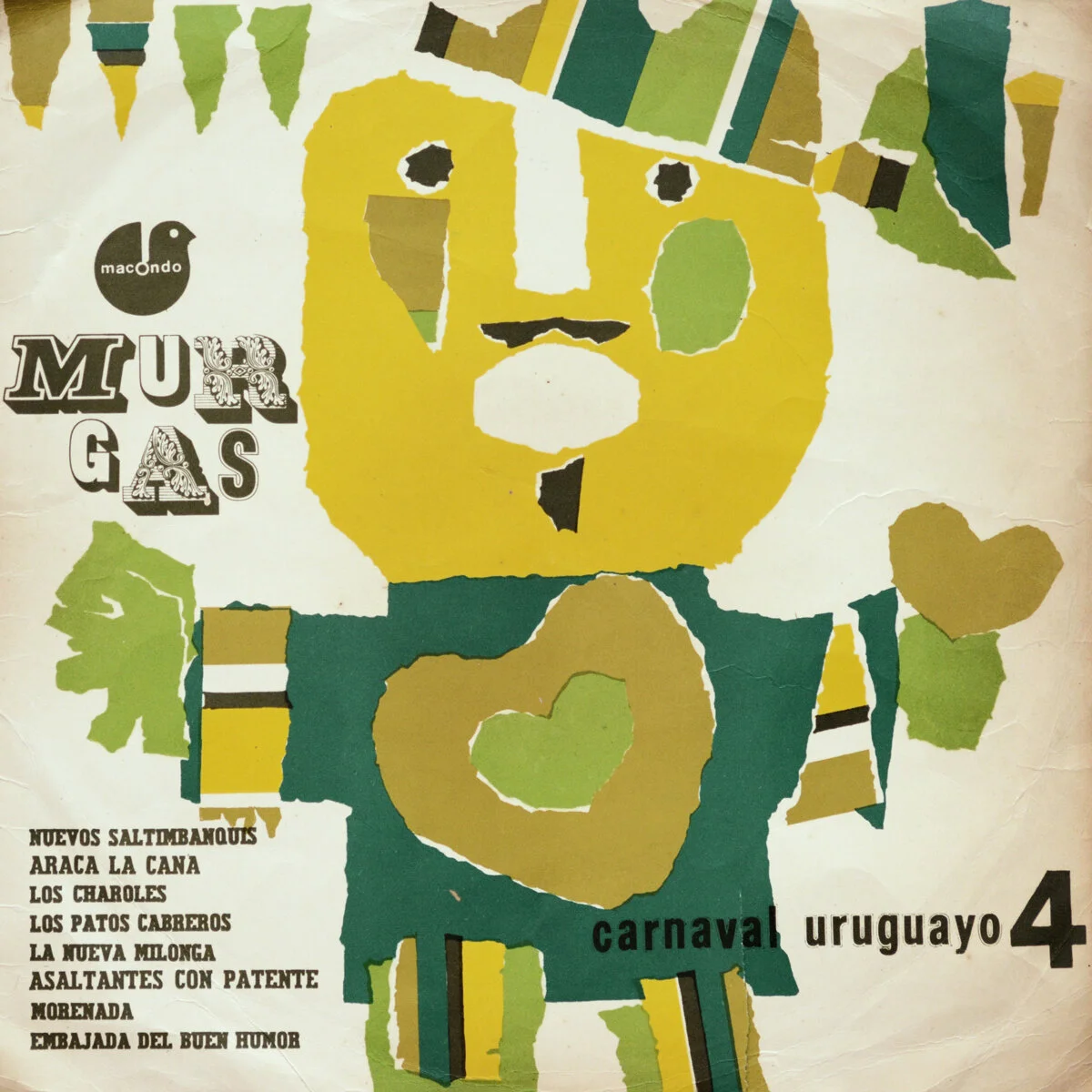 Carnaval Uruguayo 4 LP VA Artegraf 1973