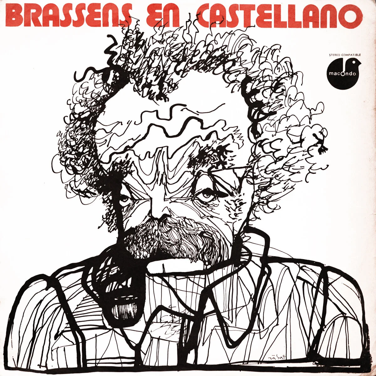 Brassens En Castellano LP Claudina y Alberto Gambino Hermenegildo Sábat 1972