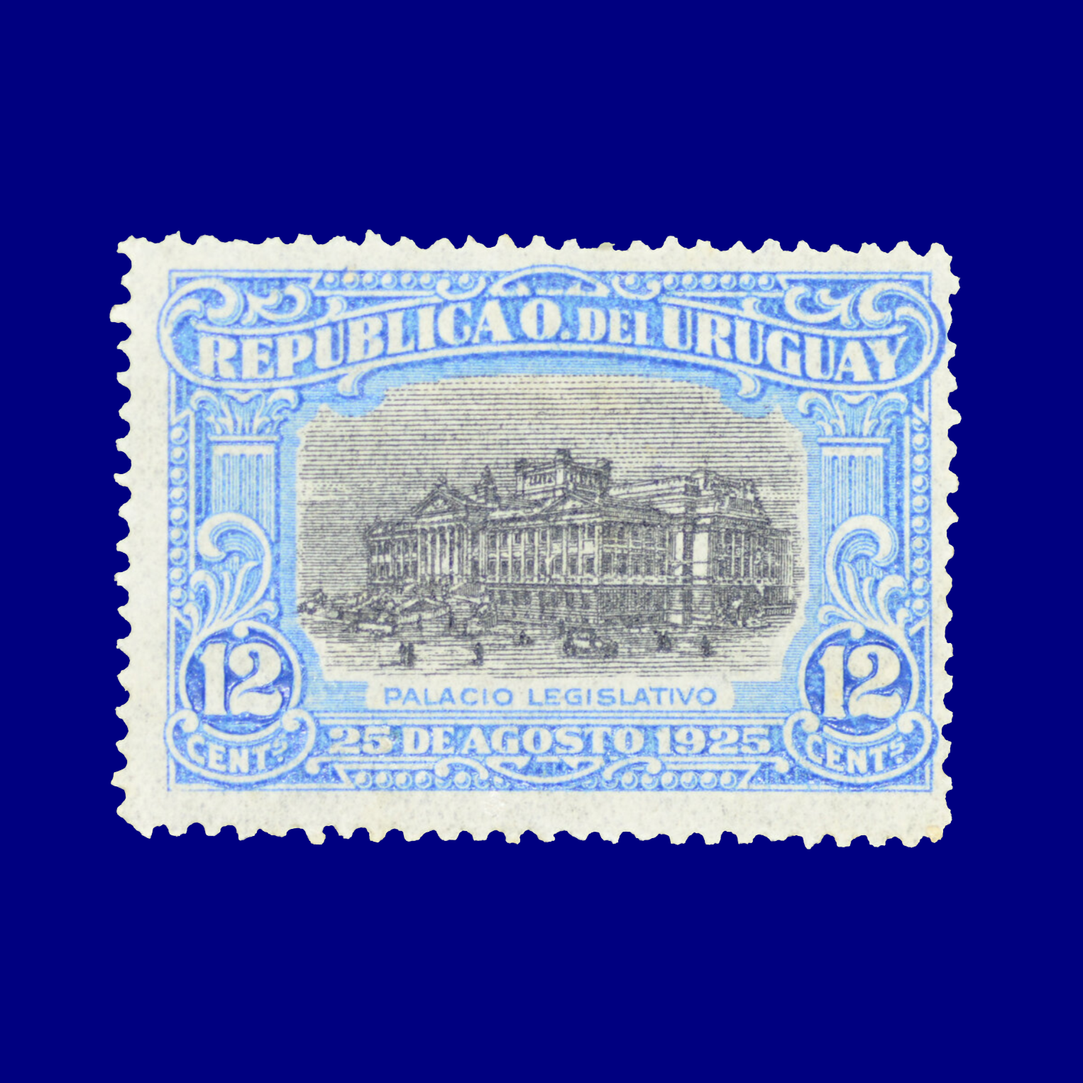 Palacio Legislativo Statehouse ¢12 1925 