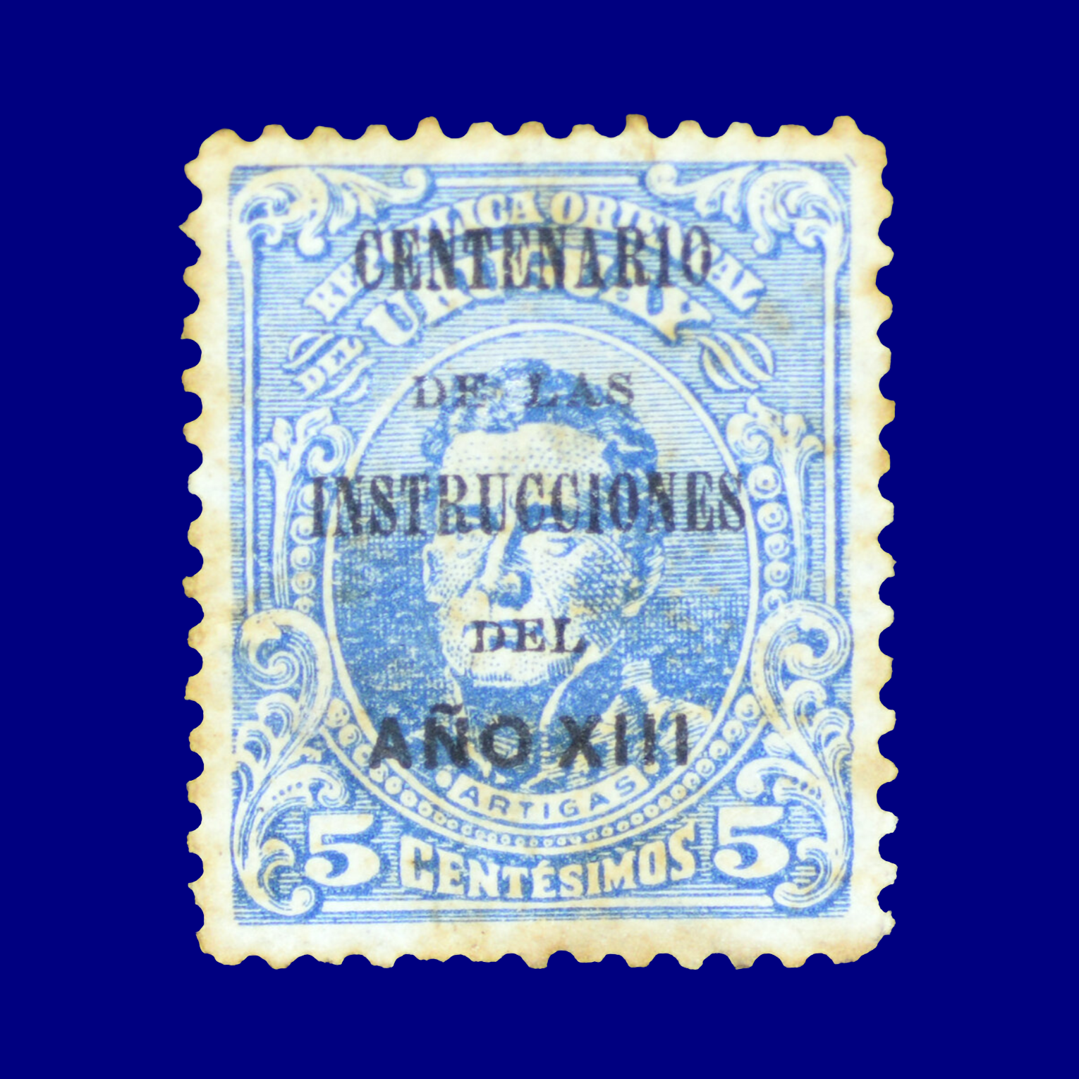 Centenario de las Instrucciones del Año XIII Centenary of the Instructions of the Year XIII ¢5 1913 