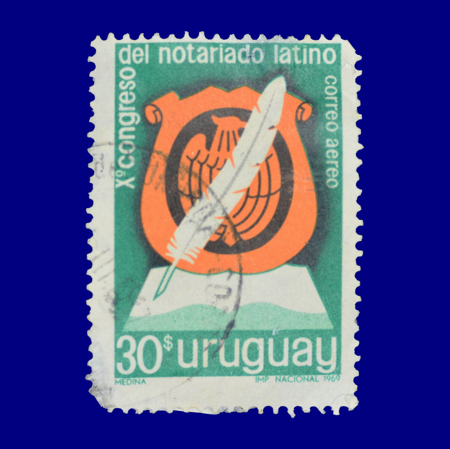 X Congreso del Notariado Latino X Congress of Latin Notaries $30 Ángel Medina 1969