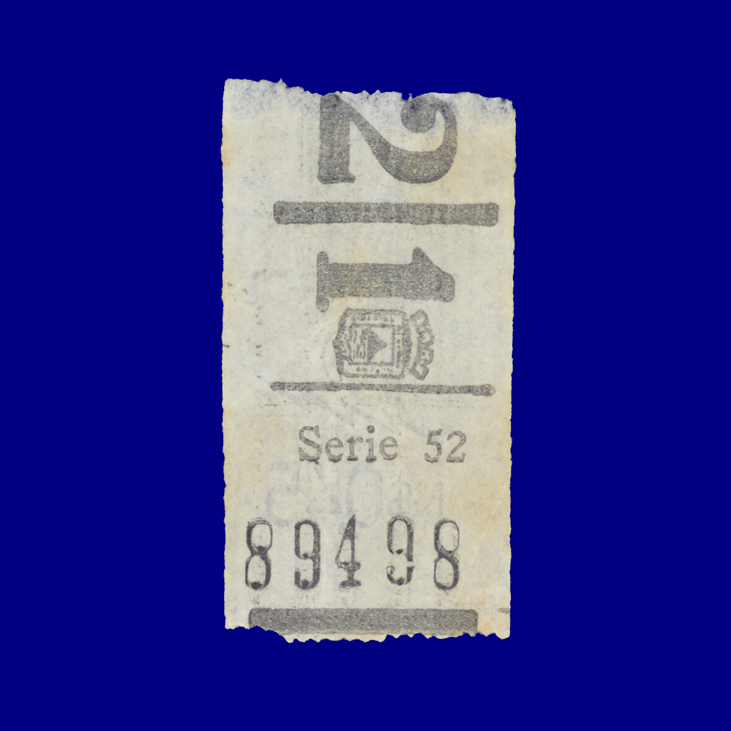 Boleto de ómnibus Bus ticket Montevideo 90s