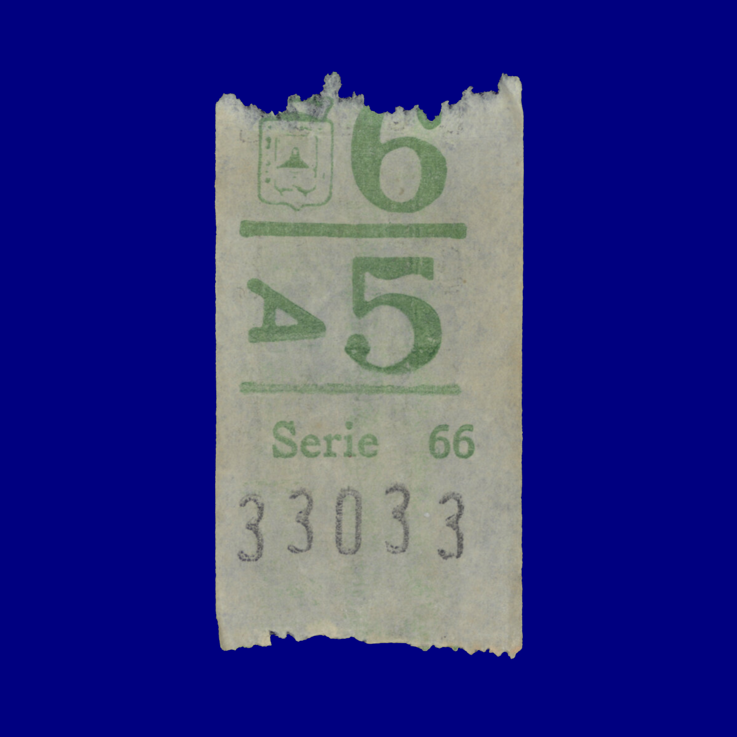 Boleto de ómnibus Bus ticket Montevideo 90s