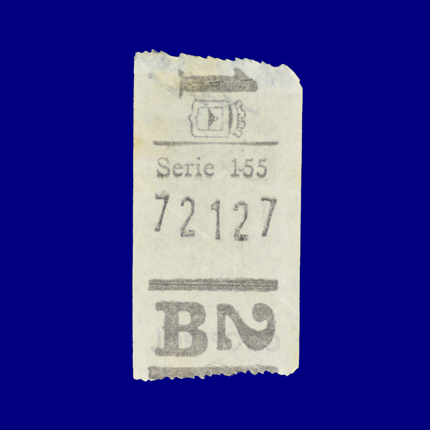 Boleto de ómnibus Bus ticket Montevideo 90s
