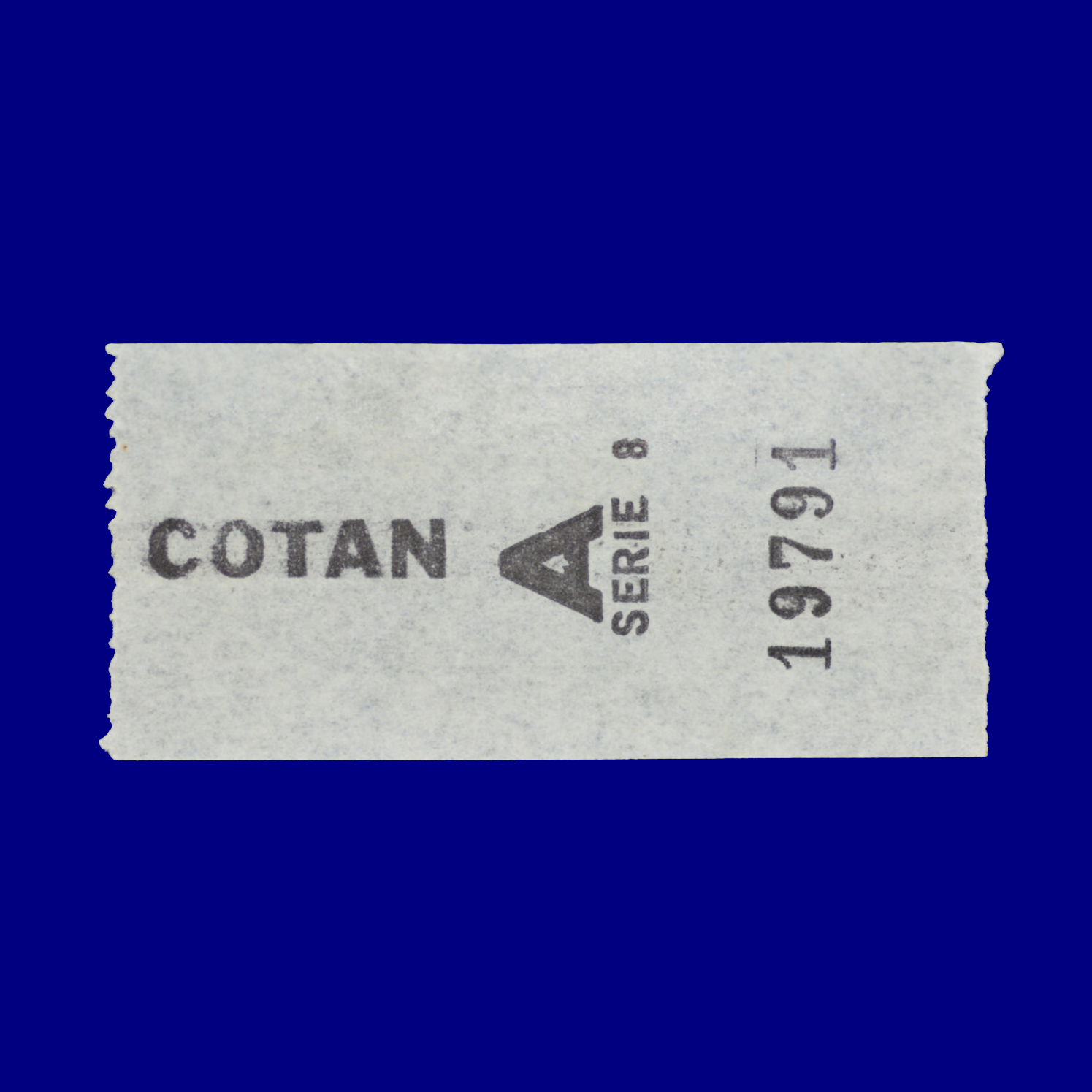 Boleto de ómnibus Bus ticket Maldonado 90s