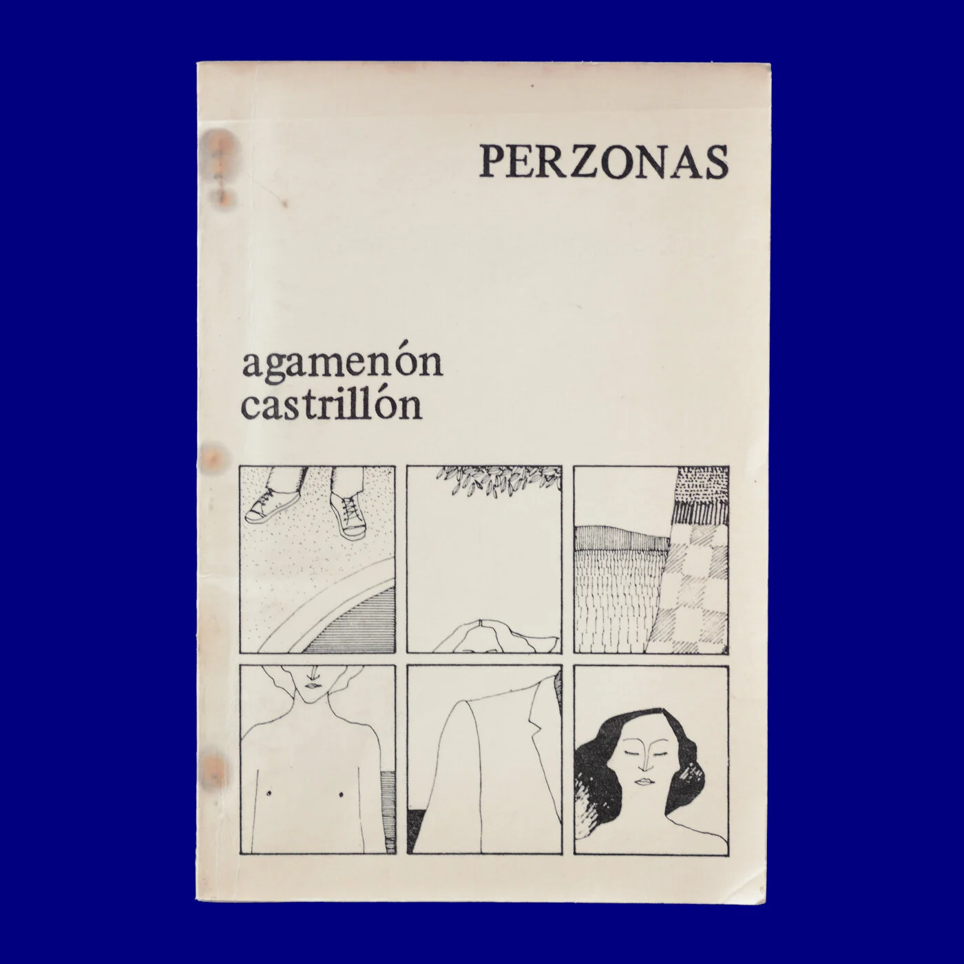 Perzonas Agamenón Castrillón Ediciones de Uno Fidel Sclavo 1982