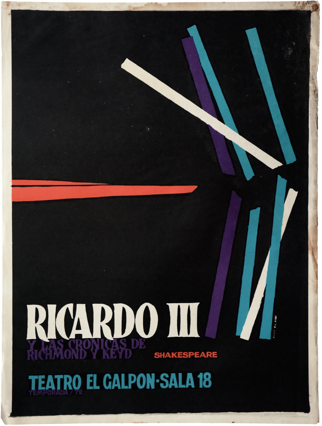 Ricardo III Teatro · Play Artegraf 1972