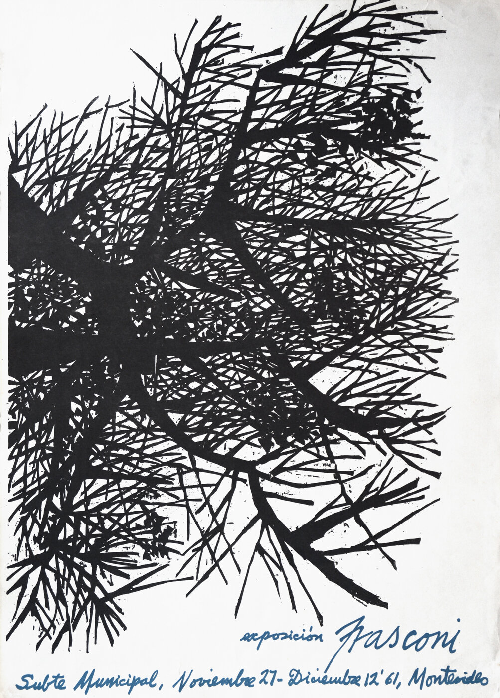 Frasconi Exhibición · Exhibition Desconocido · Unknown 1961