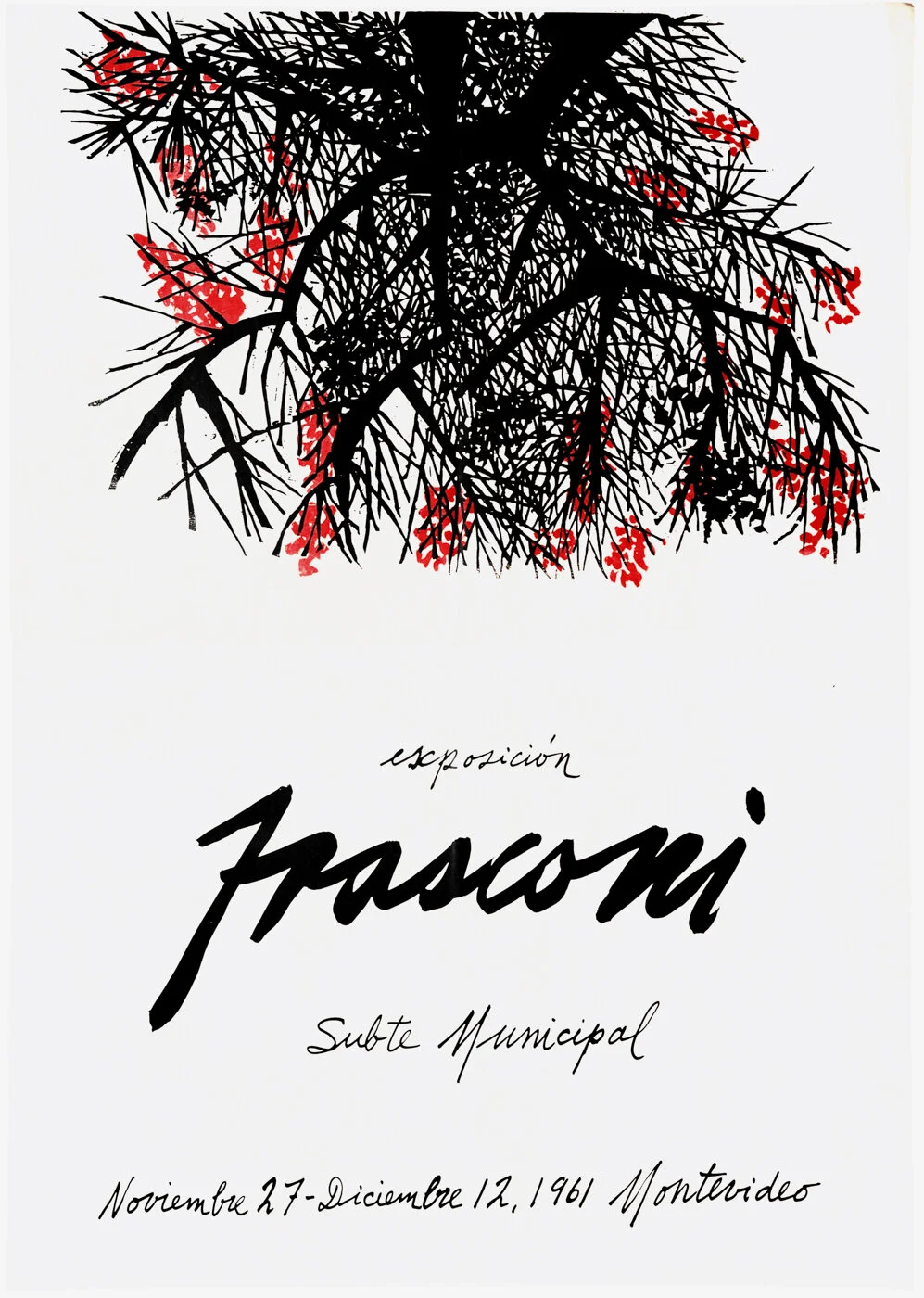Frasconi Exhibición · Exhibition Desconocido · Unknown 1961