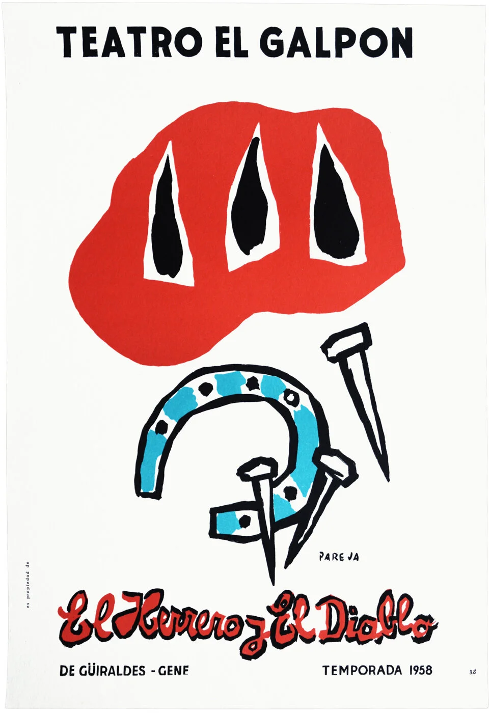 El Herrero y el Diablo Teatro · Play Pareja 1958