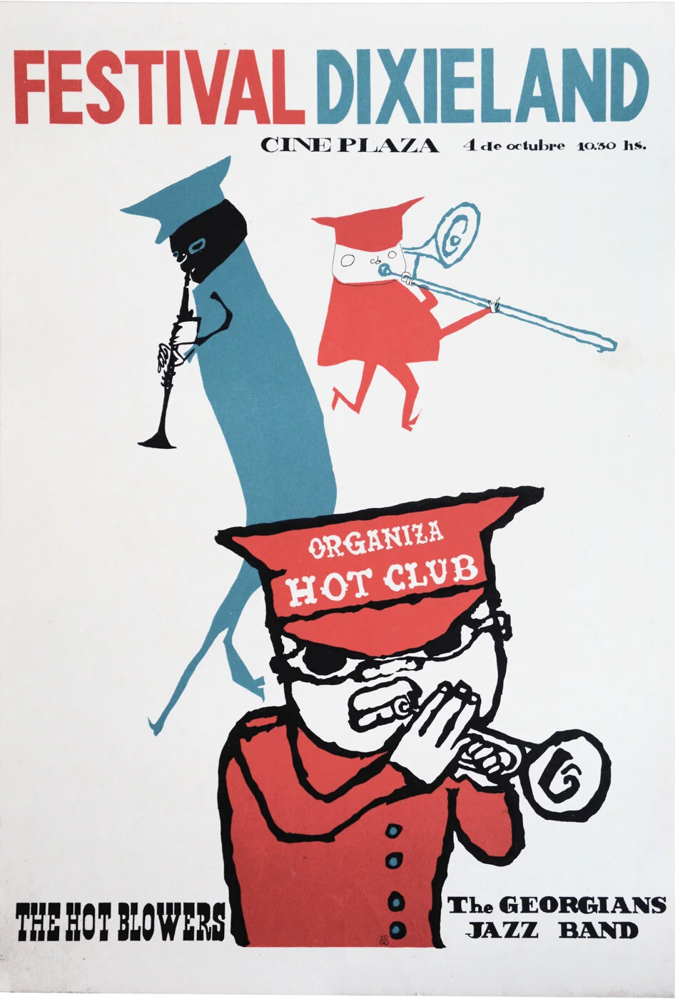 Festival Dixieland Jazz Imprenta AS Circa 1960