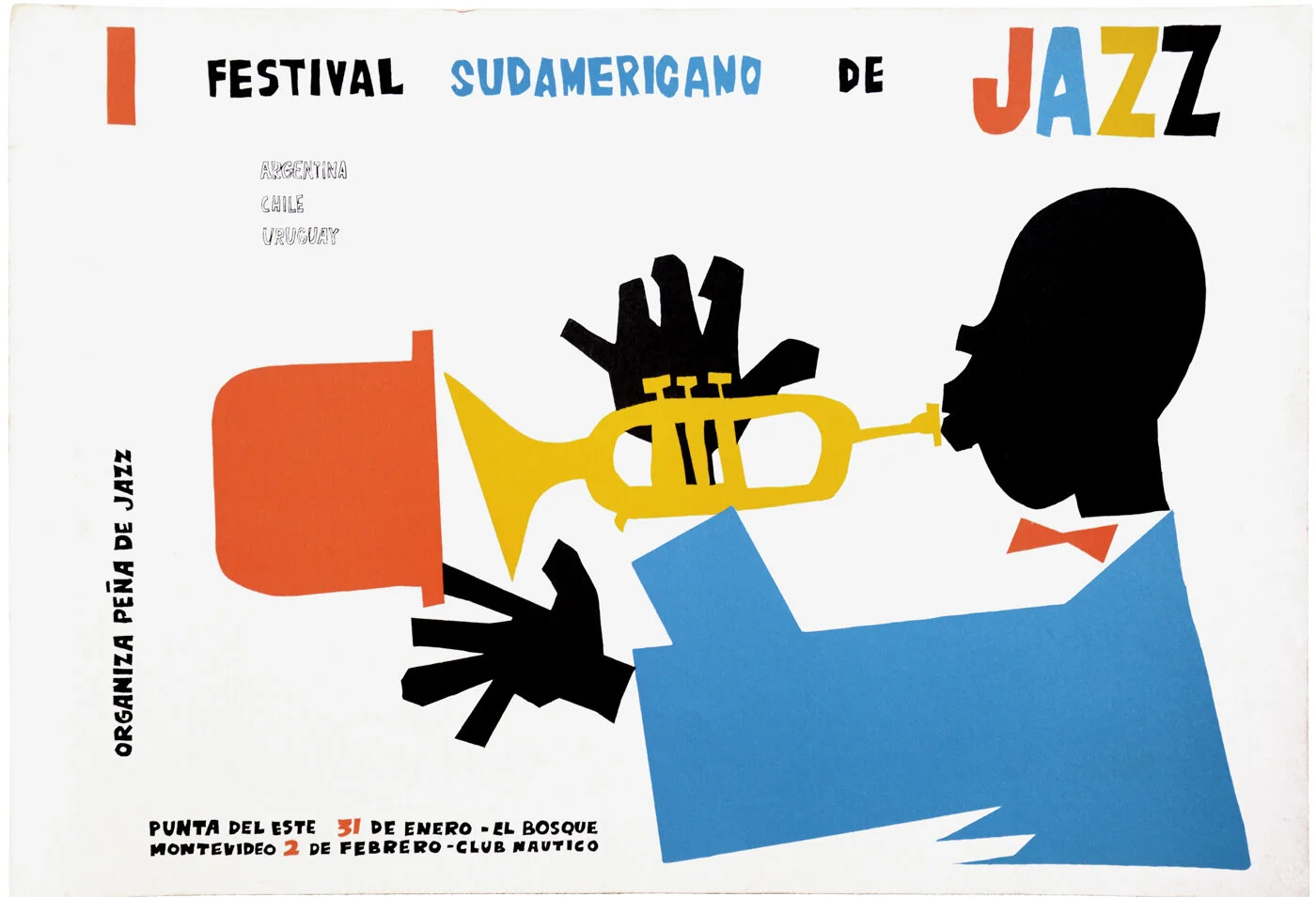 Primer Festival Sudamericano de Jazz Jazz Imprenta AS Circa 1960