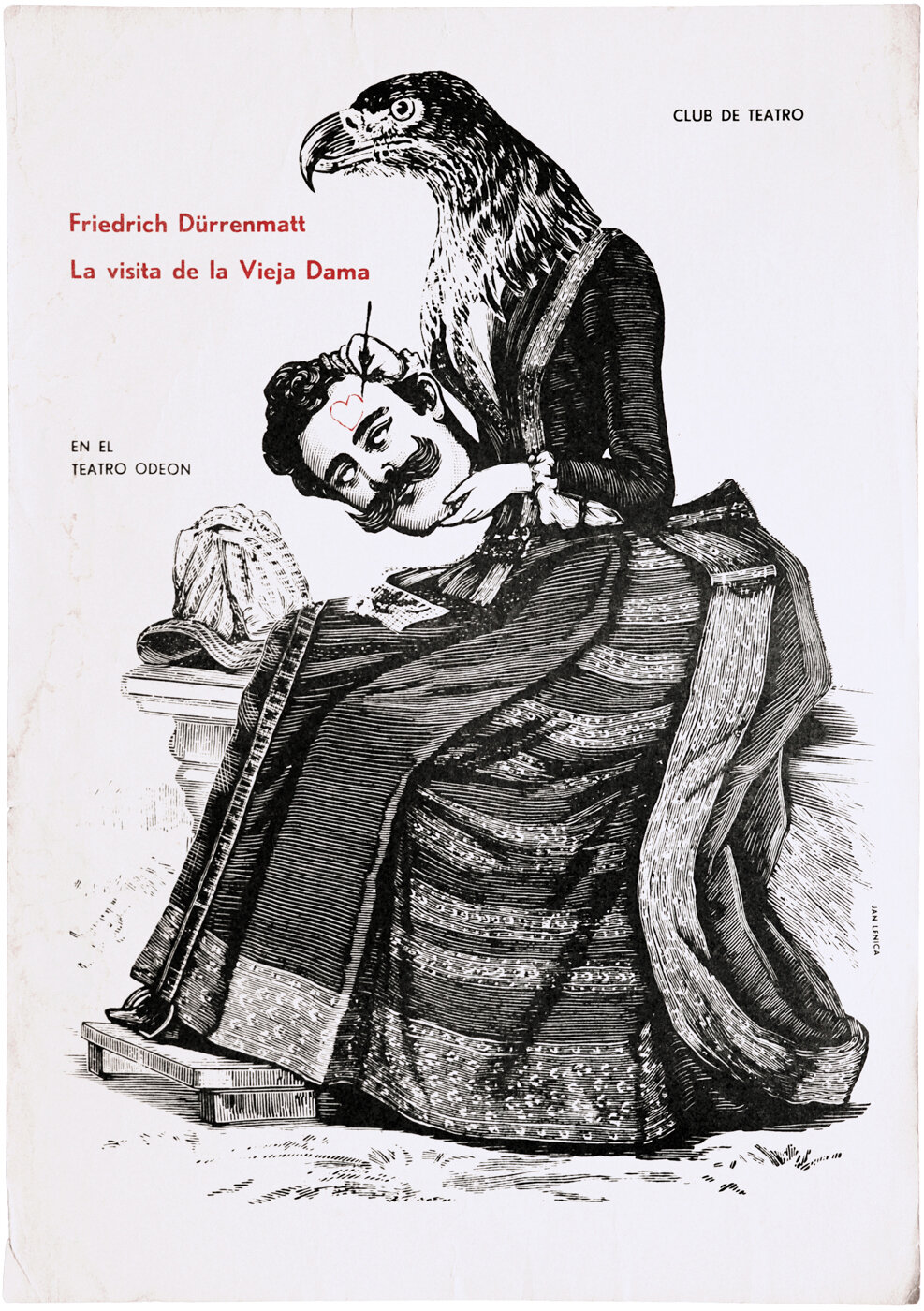 La Visita de la Vieja Dama Teatro · Play Jan Lenica Circa 1960