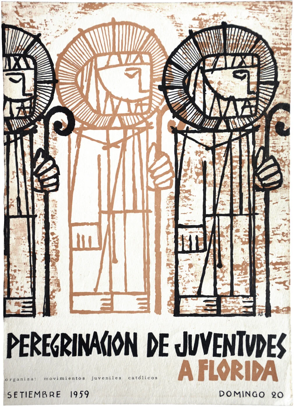 Peregrinación de Juventudes a Florida Religión · Religion Imprenta AS 1959