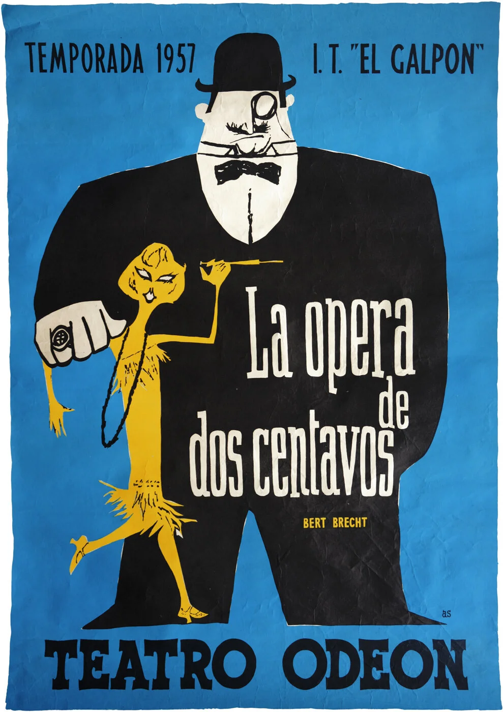 La Ópera de Dos Centavos Ópera · Opera Imprenta AS 1957