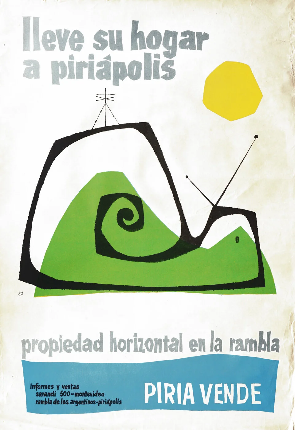 Lleve su Hogar a Piriápolis Bienes Raíces · Real Estate Imprenta AS Circa 1960