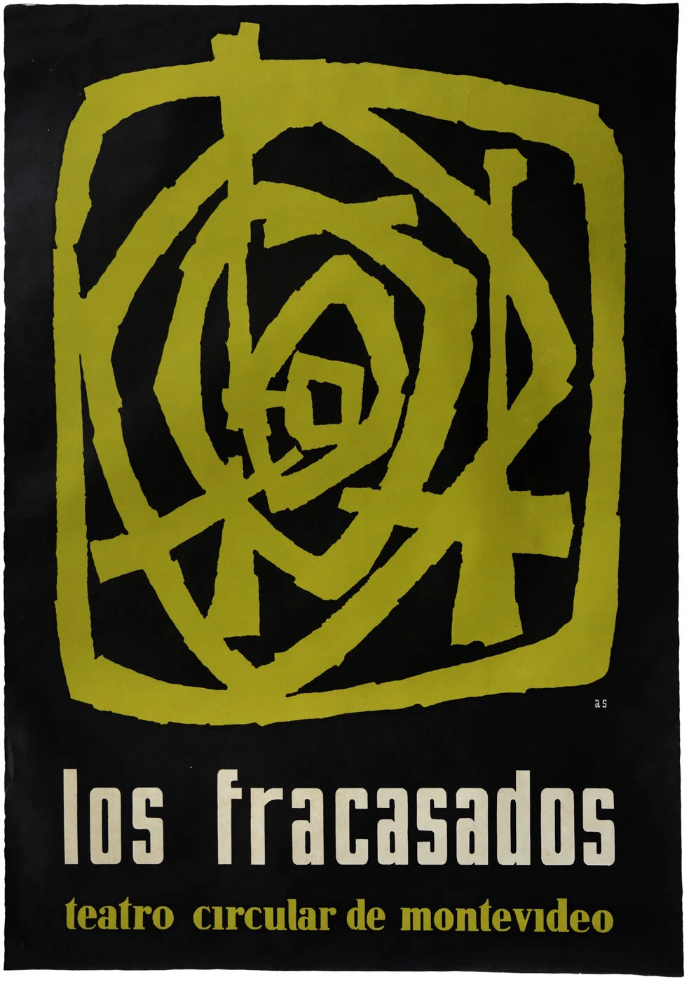 Los Fracasados Teatro · Play Imprenta AS Circa 1960