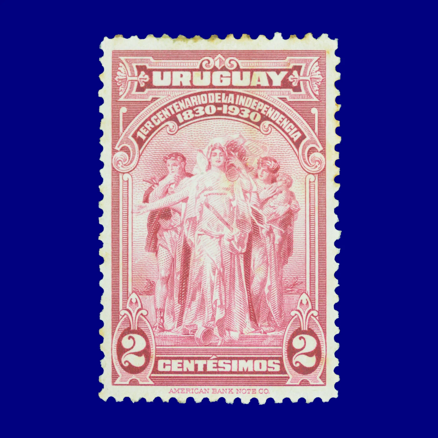 Centenario de la Independencia Centennial of Independence ¢2 1930