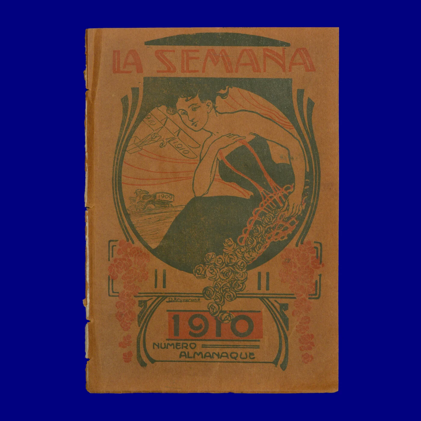 La Semana Número Almanaque 1910 
Orestes Acquarone 
Orestes Acquarone 
1910