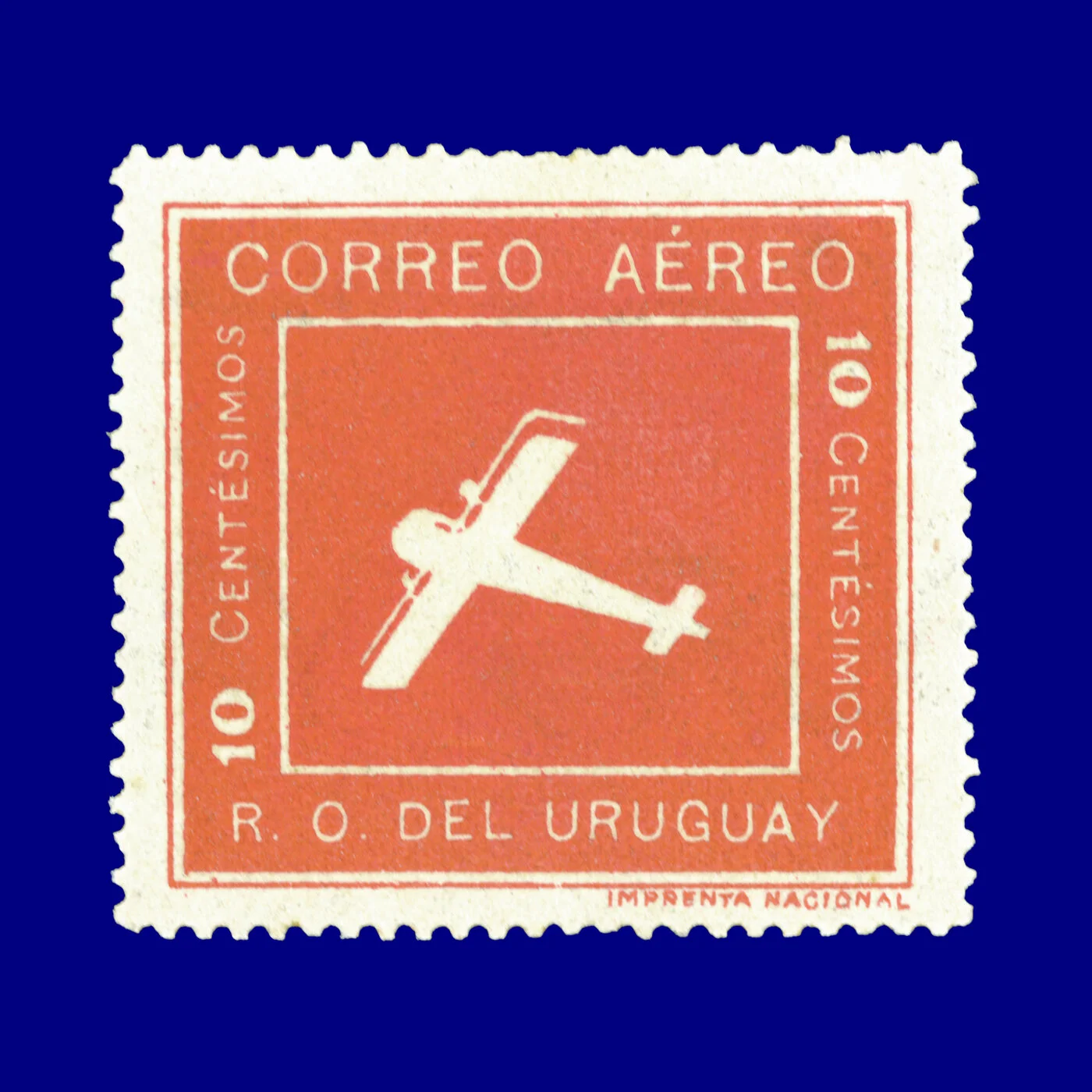 República Oriental del Uruguay Oriental Republic of Uruguay ¢10 1924