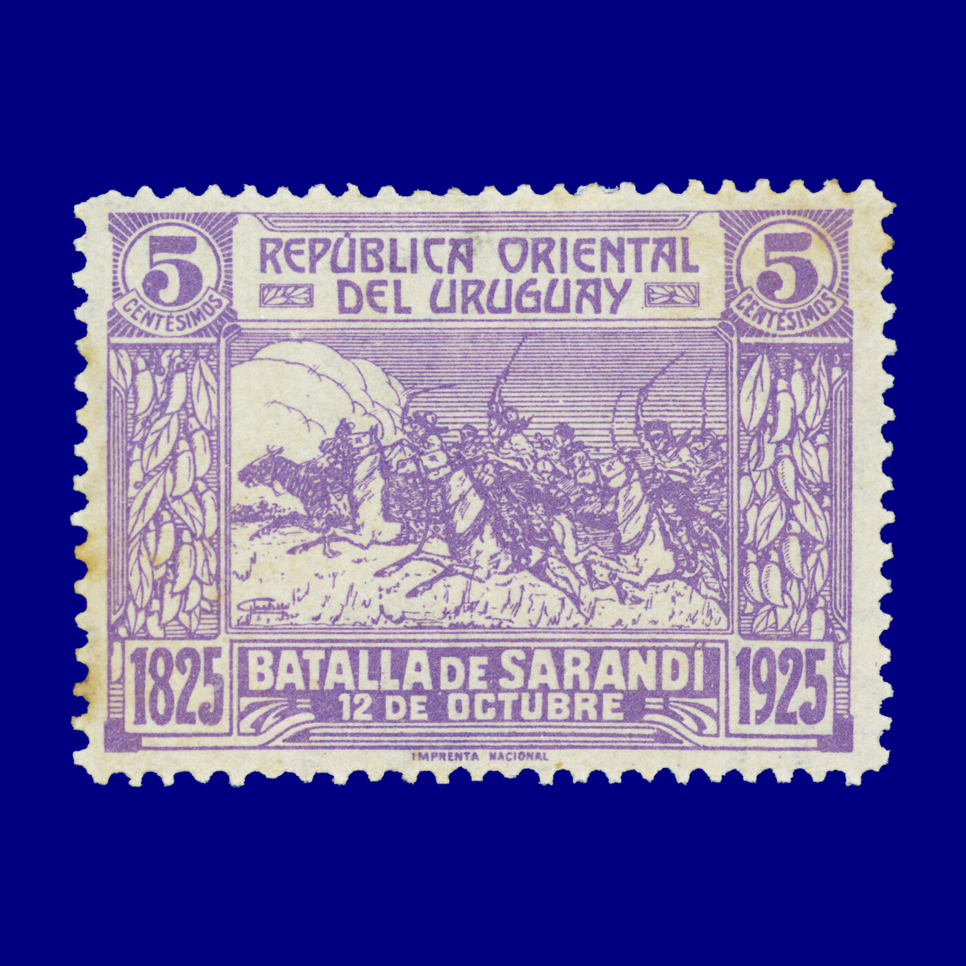 Batalla de Sarandí Sarandí Battle ¢5 1925