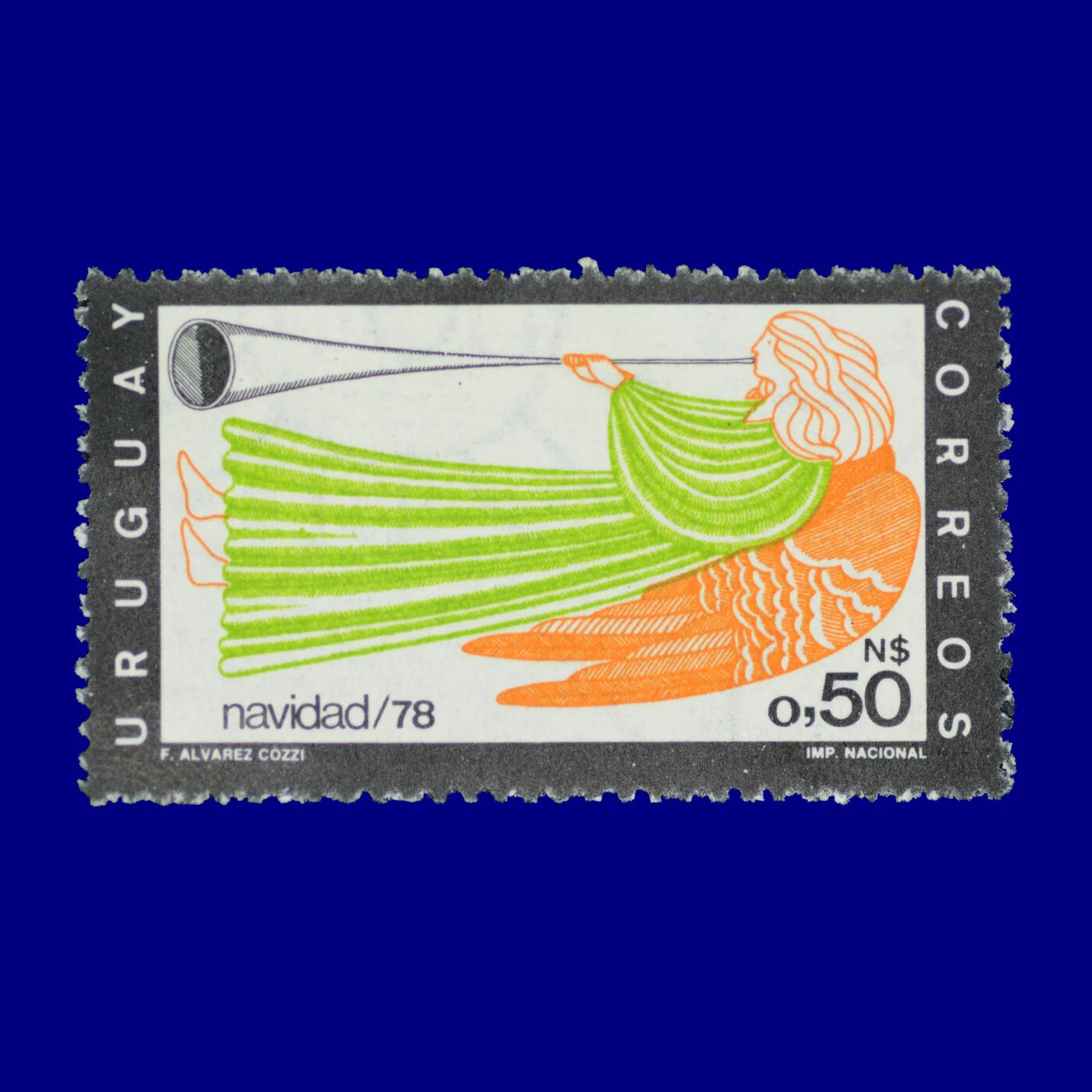 Navidad Christmas N$0,5 Fernando Álvarez Cozzi 1978