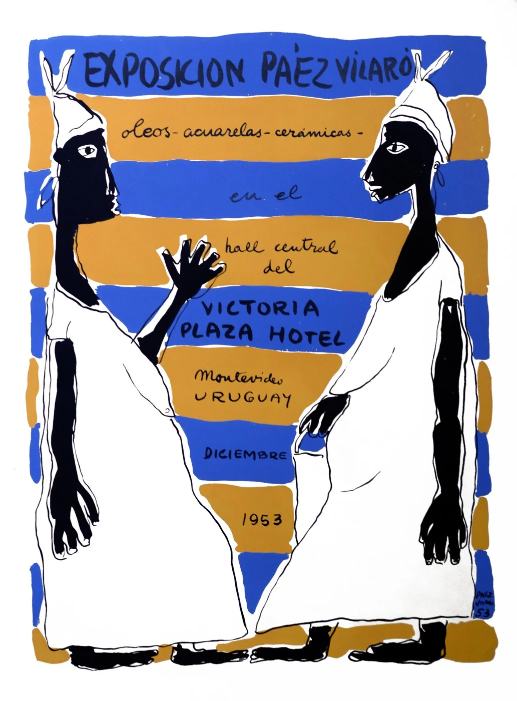 Exposición Páez Vilaró Arte · Art Carlos Páez Vilaró 1953