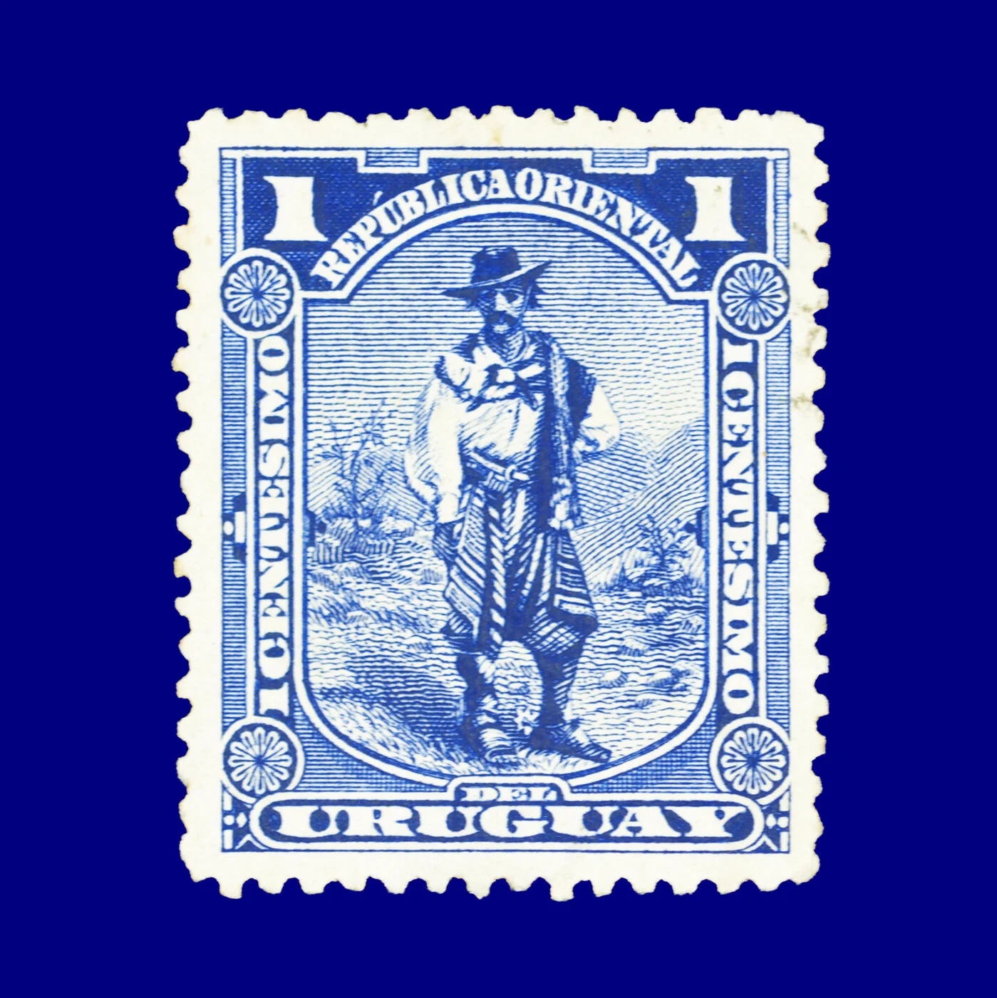 República del Uruguay Republic of Uruguay ¢1 Circa 1900
