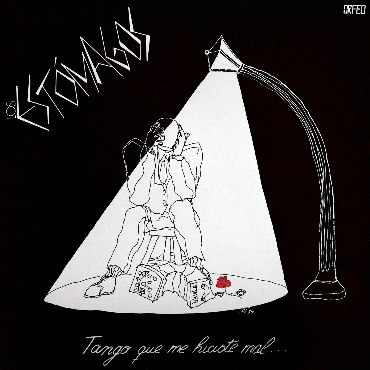 Tango Que Me Hiciste Mal LP Los Estomagos Alejandro Fernández 1985