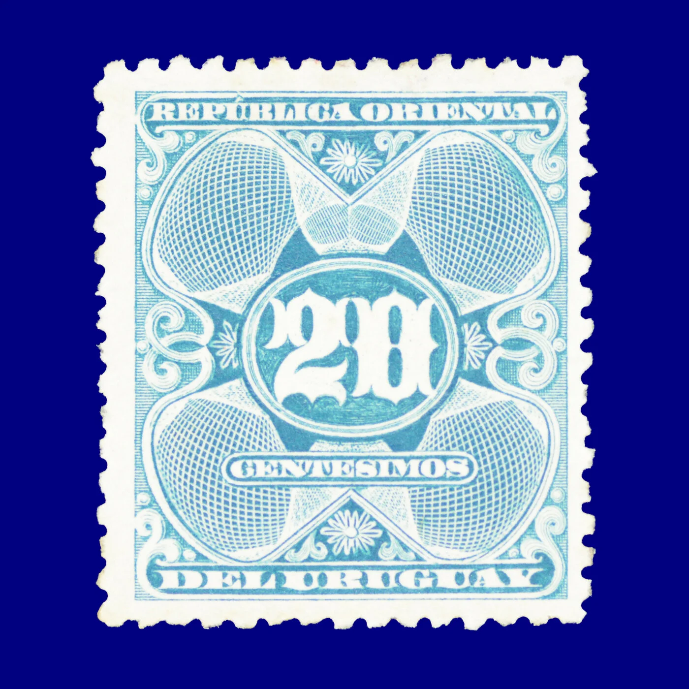 República del Uruguay Republic of Uruguay ¢20 Circa 1900