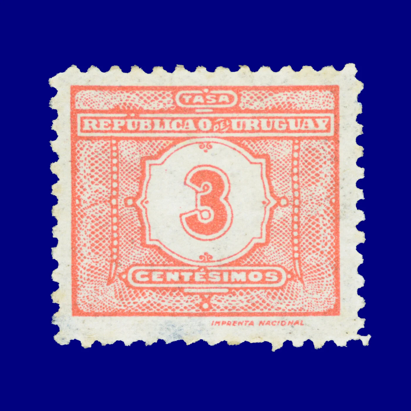 República del Uruguay Republic of Uruguay ¢3 Circa 1900