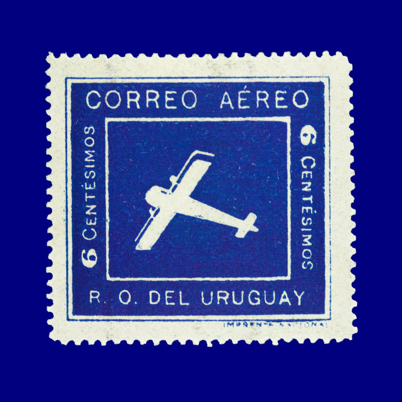 República Oriental del Uruguay Oriental Republic of Uruguay ¢6 1924